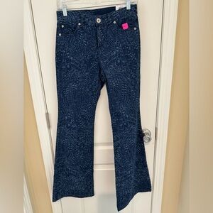 INC Denim patterned jeans